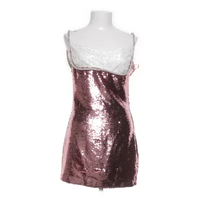 Cocktailjurk (Roze, Zilver, Wit) Polyester