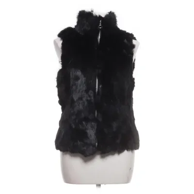 Pälsväst (Svart) från Hollies Bomull, Polyester, Polyuretan, Kaninpäls