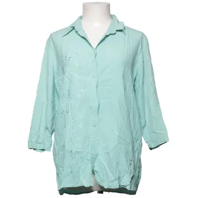 Blouse (Turquoise) van Richard Malcolm Zijde
