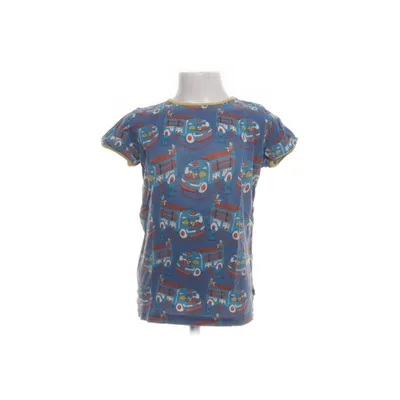 T-shirt (Blå, Flerfärgad) från Småfolk Bomull, Elastan, Modal