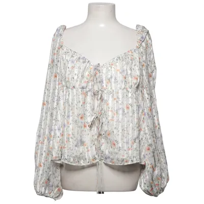 Crop top (White, Multicolored) from The East Order Polyester, Viscose