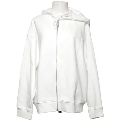 Hoodie (White) from Lindex Cotton, Polyester