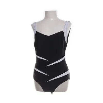 Swimsuit (White, Black) from Bonprix Collection Elastane, Polyamide, Polyester