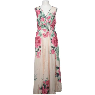 Maxikjole (Pink, Flerfarvet) fra Shein Curve Polyester