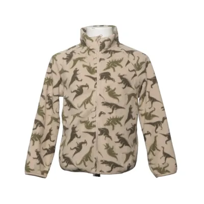 Fleece jas (Beige, Groen, Meerkleurig) van H&M Polyester