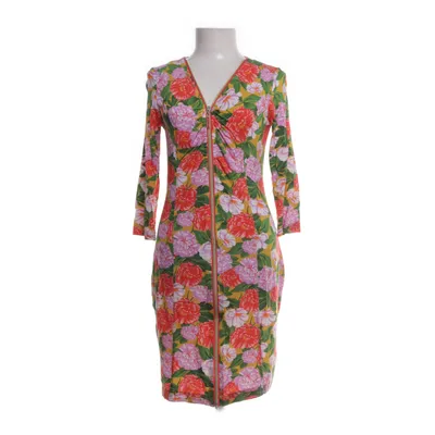 Klänning (Grön, Orange, Röd, Rosa, Flerfärgad) från Eva & Claudi Elastan, Viskos