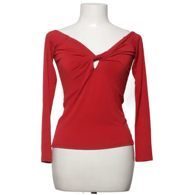 Topp (Röd) från Gina Tricot Elastan, Polyester