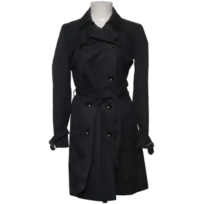 Trench-coat (Noir) de Hugo Boss Coton, Polyester, Viscose