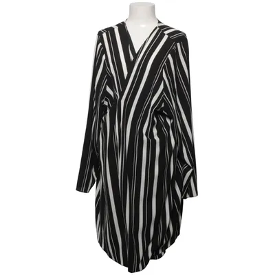 Robe portefeuille (Noir, Blanc) de Evans Élasthane, Polyester