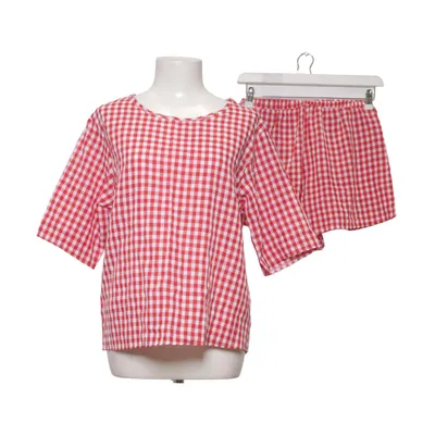 Ensemble (Rouge, Blanc) Polyester