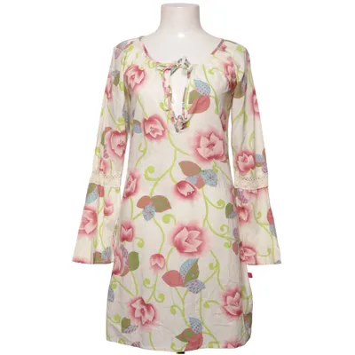 Dress (Beige, Multicolored) from Pink India Cotton