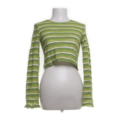 Crop top (Groen, Wit) van Refined Department Katoen, Polyester, Viscose