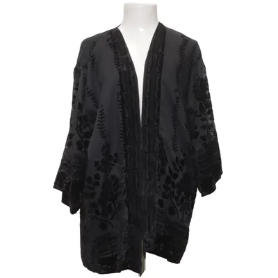 Kimono (Svart, Grå) från H&M Conscious Collection Återvunnen polyester, Viskos