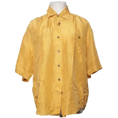 Short sleeve shirt (Yellow) from Jonathan Martin Silk