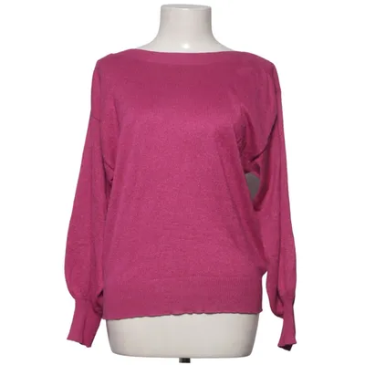 Sweater (Pink) from Ichi Metallic fiber, Polyamide, Viscose