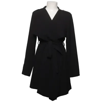 Trenchcoat (Sort) fra Object Polyester