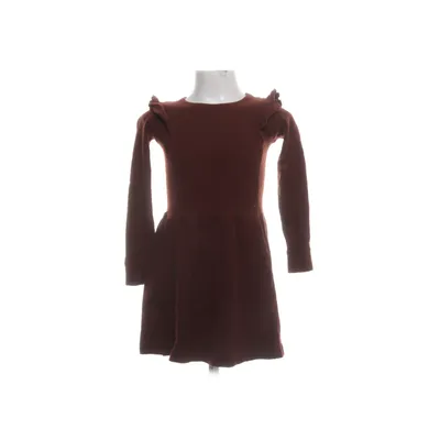 Klänning (Brun) från Dilling Merinoull, Ekologisk bomull