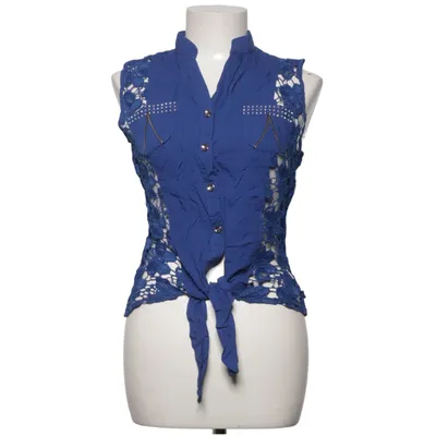 Haut (Bleu) de Love Look Polyester, Viscose