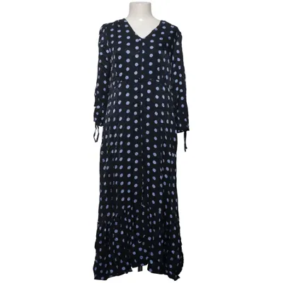 Maxi jurk (Zwart, Blauw) van Nümph Viscose