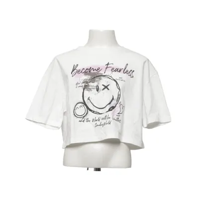 T-shirt (Hvid) fra Smiley World Bomuld