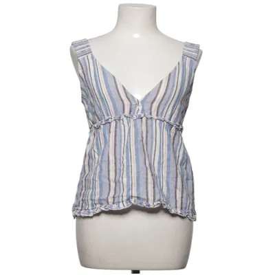 Top (Blauw, Wit, Roze) van ONLY Katoen, Linnen