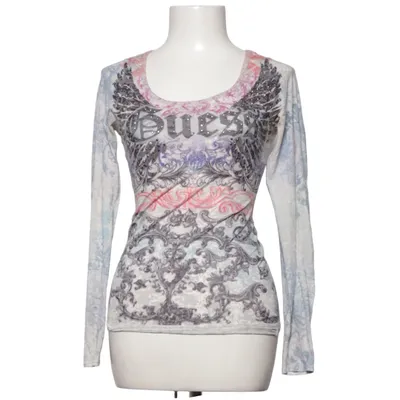 Långärmad t-shirt (Flerfärgad) från Guess Bomull, Polyester