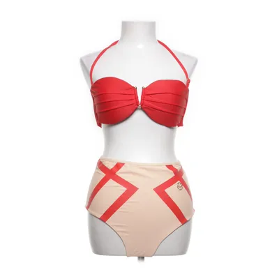 Bikini (Rød, Beige) fra Syvênde Swimwear Elastan, Polyamid