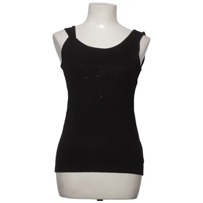 Tank Top (Black) from Temple Elastane, Viscose