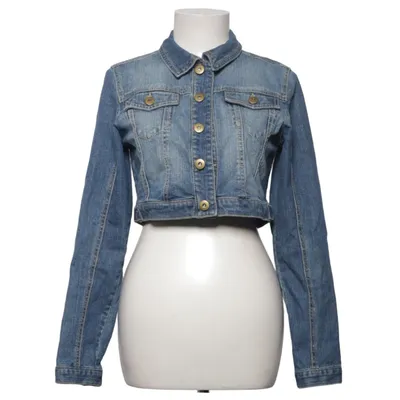 Denim jacket (Blue) from Ellos Cotton, Elastane