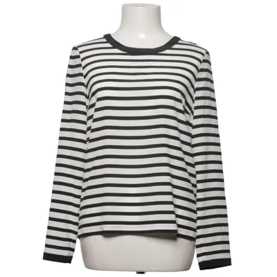 Langarmshirt (Schwarz, Weiß) von Steffen Schraut Elasthan, Seide