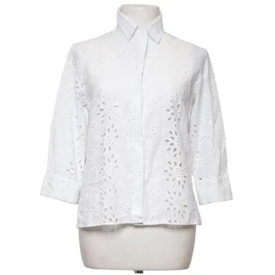 Bluse (Hvid) fra Zara Bomuld