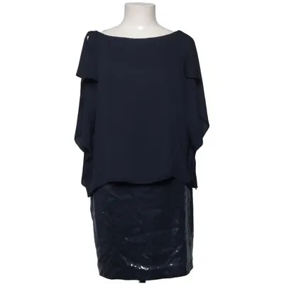 Robe de cocktail (Bleu) de Halston Heritage Élasthane, Polyamide, Polyester, Viscose