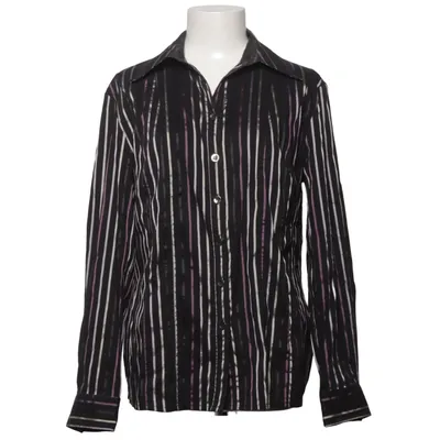 Blouse (Zwart, Meerkleurig) van Ambria Katoen, Elastaan, Polyamide, Polyester