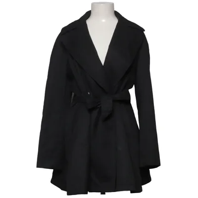 Trench coat (Black) from BZR by Bruuns Bazaar Polyester, Wool
