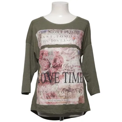 Lange mouwen shirt (Groen, Meerkleurig) van Yessica Katoen, Polyester
