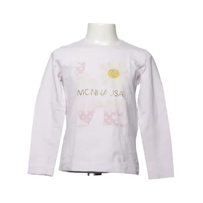 T-shirt à manches longues (Rose) de Monnalisa Coton, Élasthane
