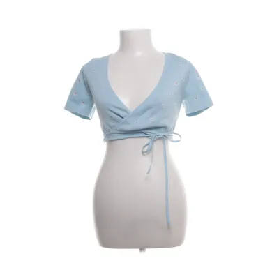 Omlottopp (Blå, Flerfärgad) från Befree Polyester, Elastan