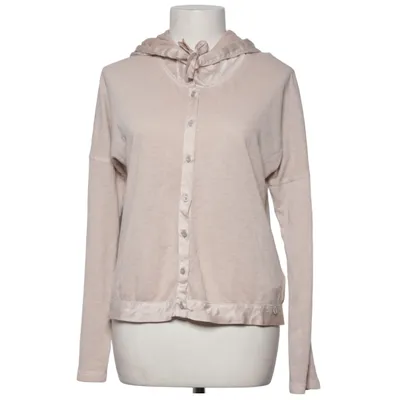 Hoodie (Beige) from Nile Cotton, Polyester, Silk