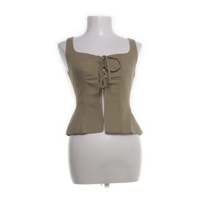 Crop top (Green) from Cider Cotton, Linen, Polyester, Viscose