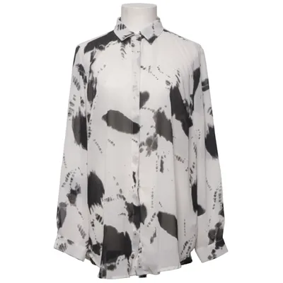 Blouse (White, Black, Gray) from Tutti Frutti Polyester