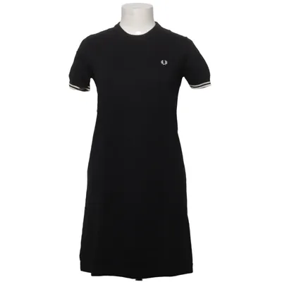 Dress (Black) from Fred Perry Cotton, Wool