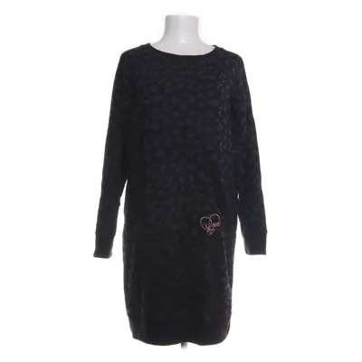 Dress (Black, Blue) from ElleNor Cotton, Viscose, Elastane