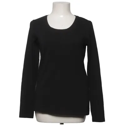 Langærmet t-shirt (Sort) fra Basic You Elastan, Økologisk bomuld