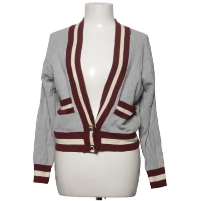Cardigan (Grijs, Rood, Wit) van Notes du Nord
