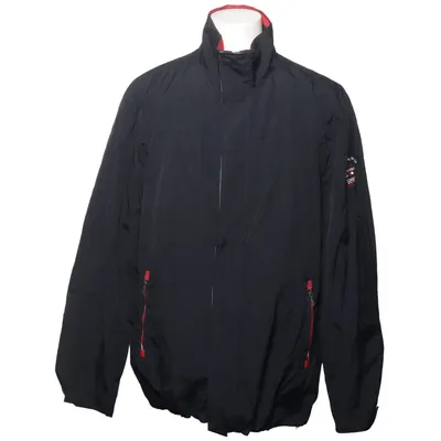 Jacket (Blue) from Rappson Cotton, Polyamide, Polyester