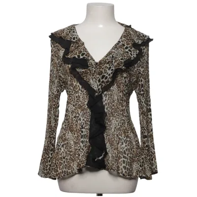 Blouse (Brown, Black, Beige) from Kriss Polyester