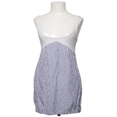 Dress (Blue, White) from Diesel Cotton, Elastane