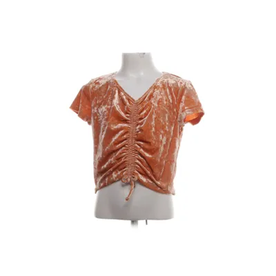 Crop top (Orange) from Lindex Kids Elastane, Polyester