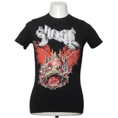 T-shirt (Svart, Flerfärgad) från Gildan Softstyle Bomull