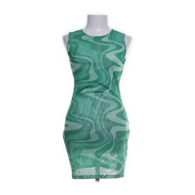 Kjole (Grøn, Flerfarvet) fra Melissa Bentsen x NA-KD Elastan, Polyester